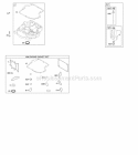 Engine Sump Gasket Set - Engine Diagram and Parts List for 31A807-0905-G5  Briggs and Stratton Engine